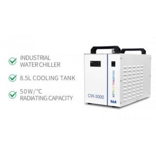 Industrial Chiller CW3000 Merek S&A untuk Mesin Laser CO2